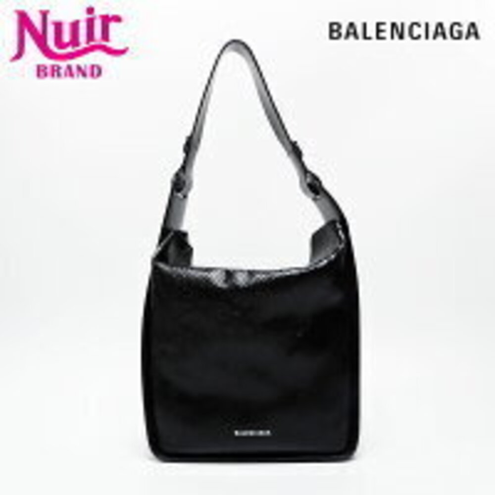 Balenciaga Tool North South Shoulder Bag Black